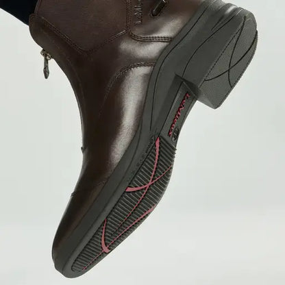 LEMIEUX Zip Paddock Boot in Brown Leather - Equestrian Riding Boot for Women | Equiflair Saddlery