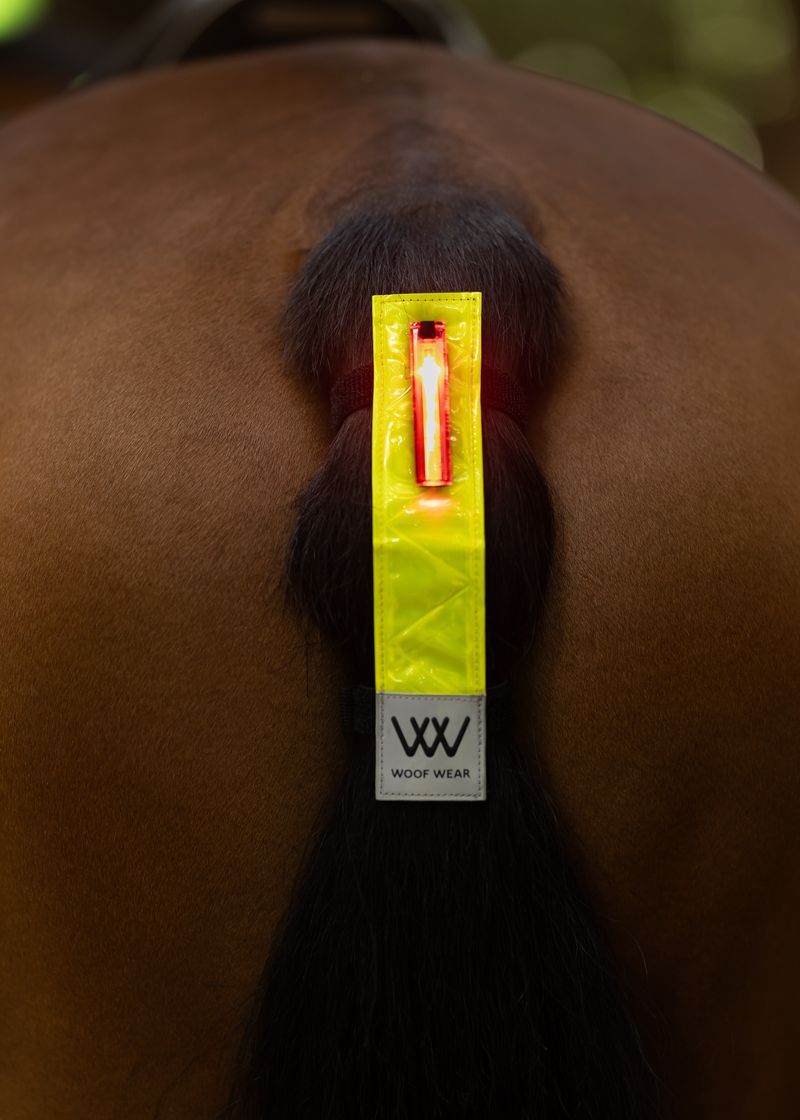 Woof Wear LED Hi-Vis Tail Light	Yellow - Horse Medium
