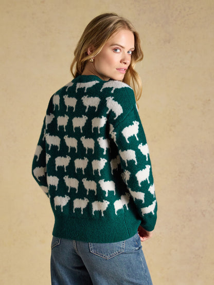 Women's Joules Oh Flock It Knitted Jumper