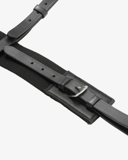 Premier Equine Zimella Elastic Breastgirth Black