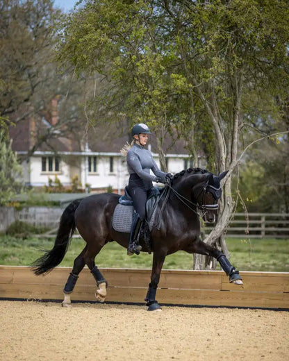LeMieux Self-Cool Dressage Square Polar Grey