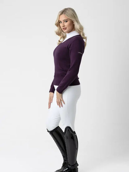 LeMieux Drytex White Breeches: Equestrian Riding Apparel, Knee Grip, Waterproof