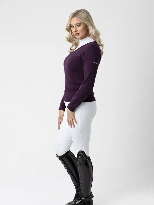 LeMieux Drytex White Breeches: Equestrian Riding Apparel, Knee Grip, Waterproof