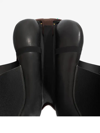 LEMIEUX Gel In Seat Saver Brown: Shock-Absorbing Comfort with Drilex Surface for Equestrian Riders, Stable Seating