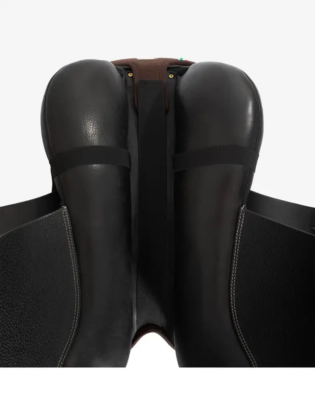LEMIEUX Gel In Seat Saver Brown: Shock-Absorbing Comfort with Drilex Surface for Equestrian Riders, Stable Seating