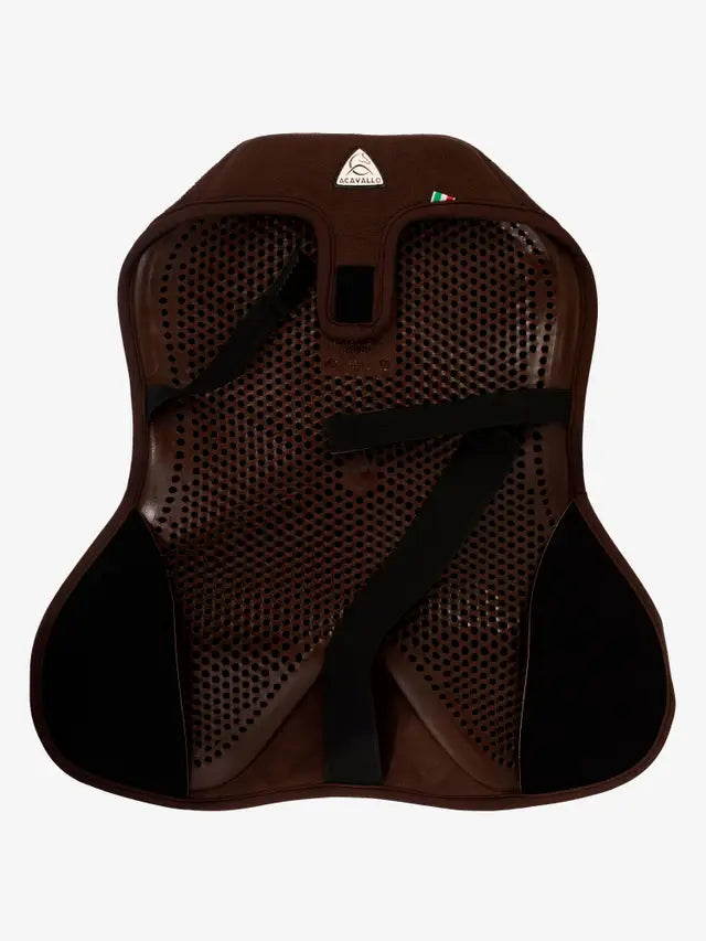 Acavallo Gel In Seat Saver - Brown. Shock absorbing comfort for horse riding, from Equiflair.