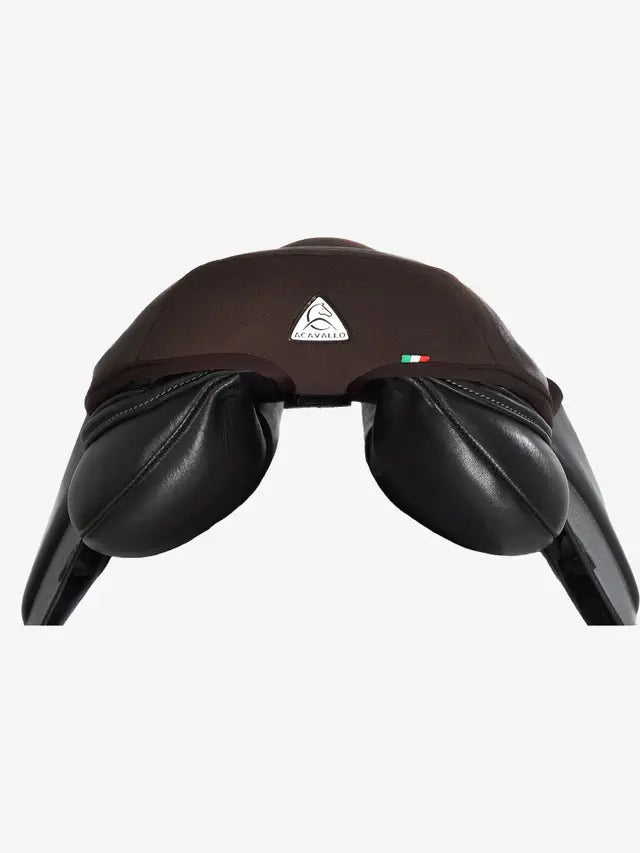 LEMIEUX GEL OUT SEAT SAVER BROWN: Equestrian Saddle Seat Pad for Horse Riding Comfort & Stability