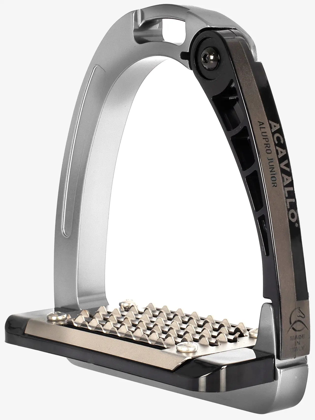 ACAVALLO ARENA JUNIOR Stirrups: Aluminium Safety Equestrian Stirrup for Children