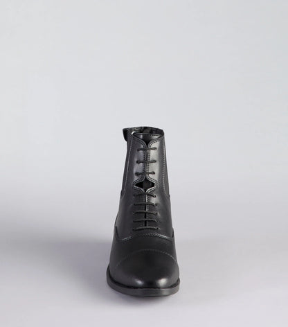 Premier Equine Acento Synthetic Paddock Boot Black