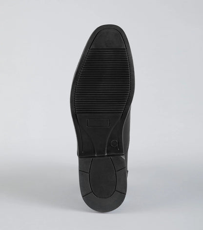 Premier Equine Acento Black Synthetic Paddock Boot Sole - Riding Boots at Equiflair. Anti-Slip Sole.