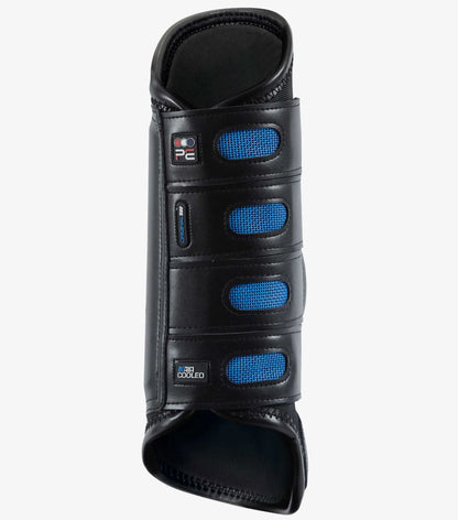 Premier Equine Air Cooled Original Eventing Boots Black Hind