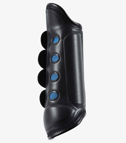 Premier Equine Air Cooled Original Eventing Boots Black Hind