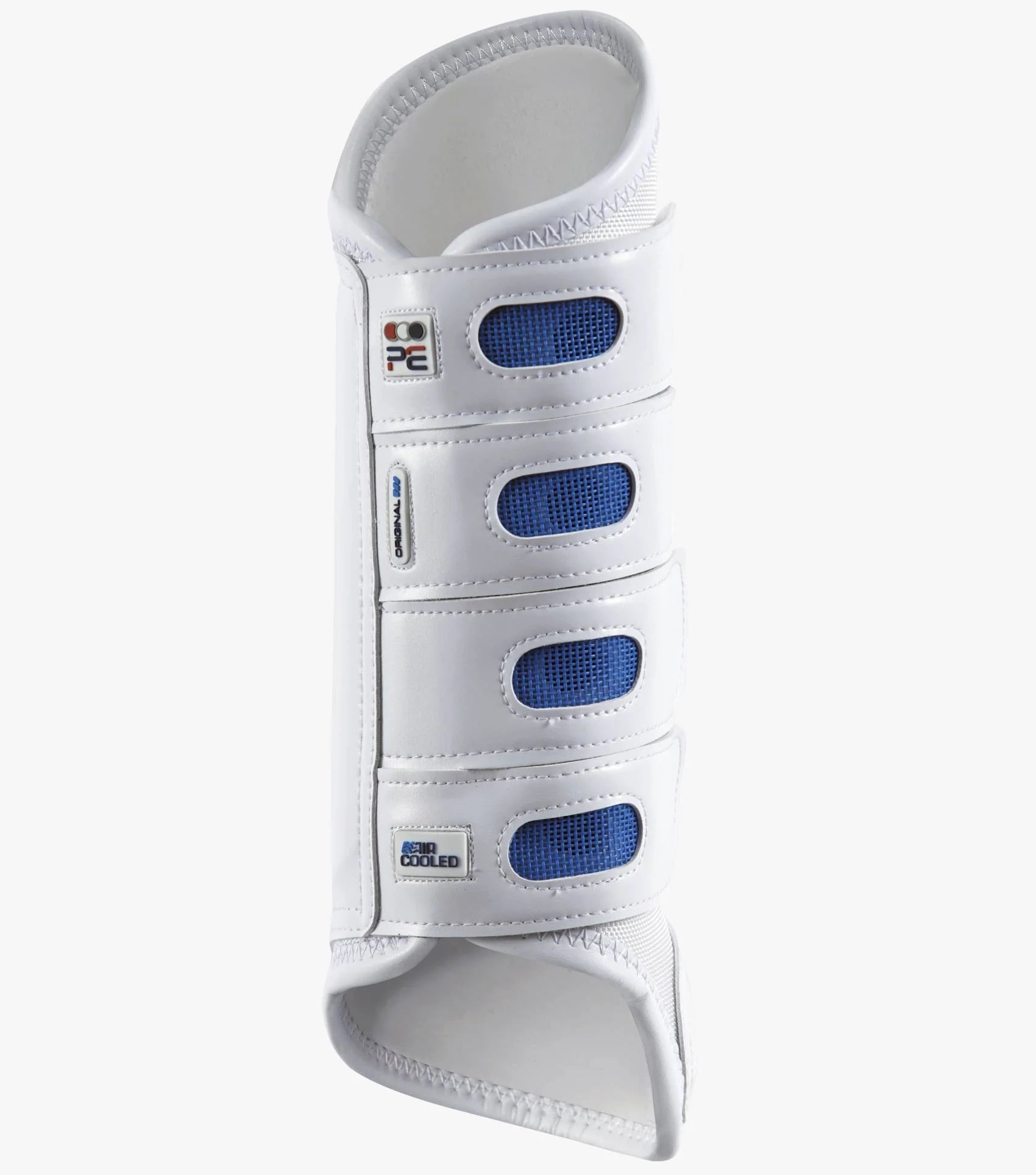 Premier Equine Air Cooled Original Eventing Boots - White Hind Horse Leg Protection