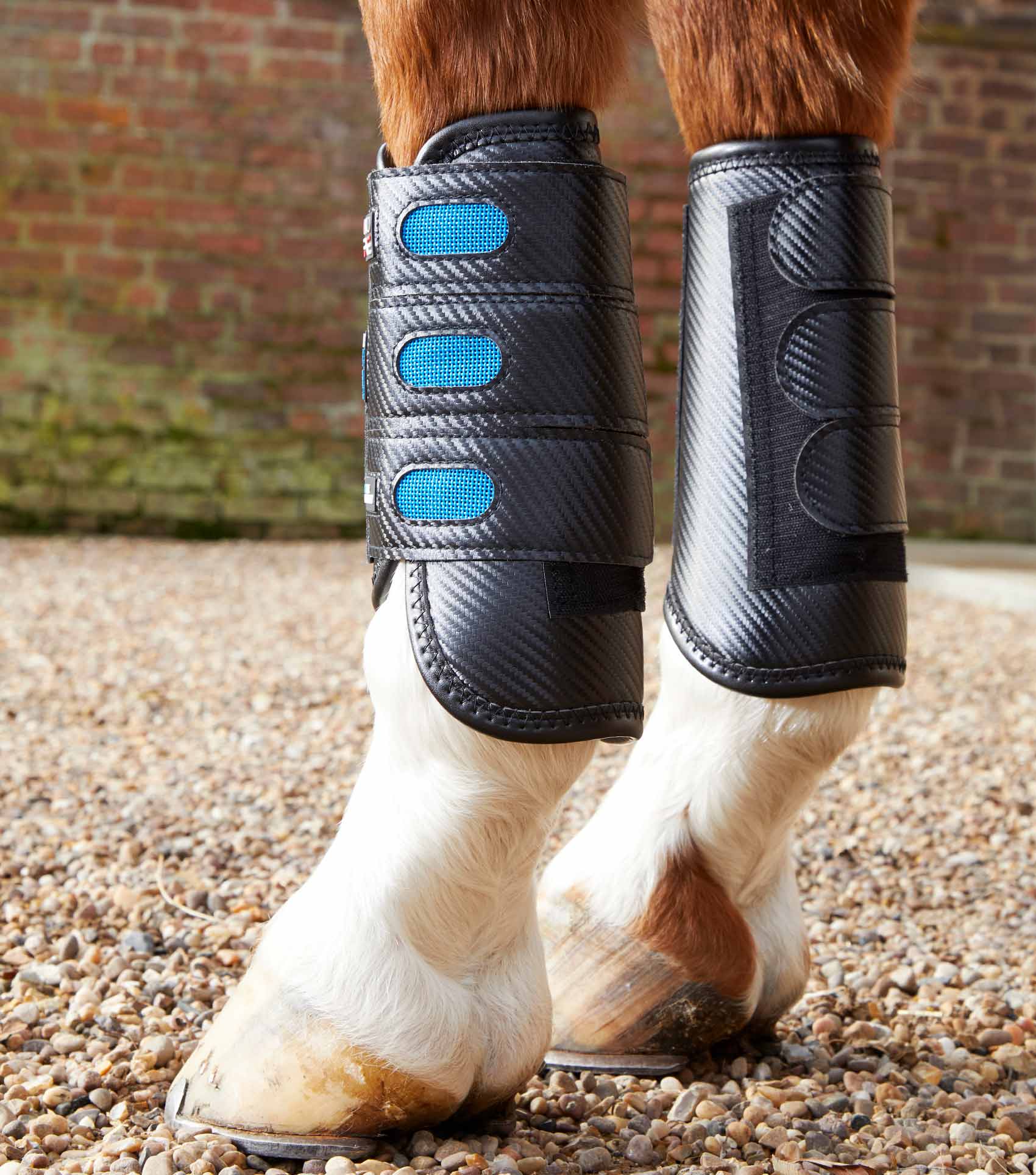 Premier Equine Air Cooled Super Lite Carbon Tech Eventing/Racing Boots Black Front