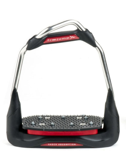Freejump Air's Stirrups Red 10-30 Black Equestrian Riding Equipment: Safety, Shock Absorption, and Superior Grip