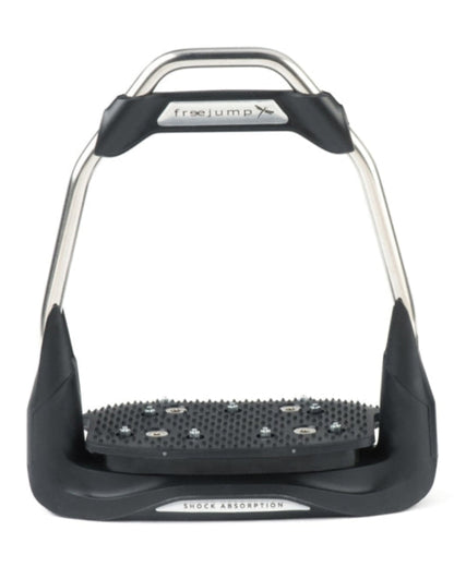 Freejump Air's Stirrups: Black Equestrian Safety Stirrups for Horseback Riding