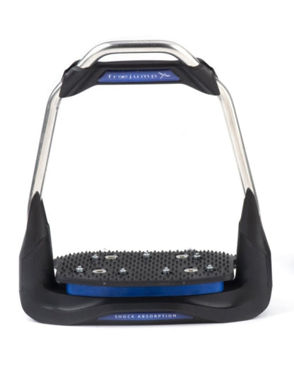 FREEJUMP AIR'S Stirrups Navy: Horse Riding Equestrian Stirrups with Shock Absorption & Grip