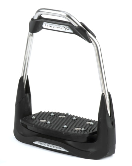 FREEJUMP AIR'S Stirrups Black: Horse Riding Equipment, Shock Absorption, and Stainless Steel Durability