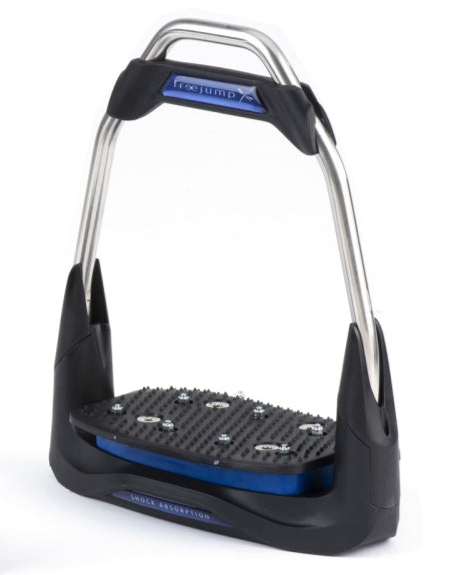 Freejump Air'S Stirrups: Equestrian Stirrups with Shock Absorption, Stainless Steel Frame, and Superior Grip for Horse Riding