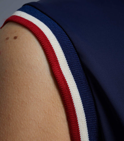 Premier Equine navy sleeveless riding top for ladies | Equestrian apparel Equiflair