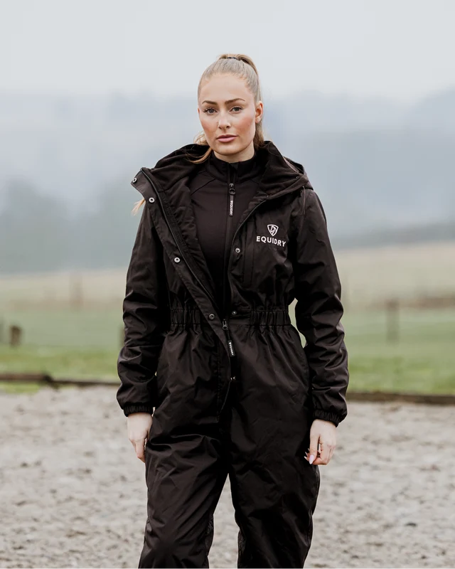 EQUIDRY Women's All-In-One Jumpsuit Brown