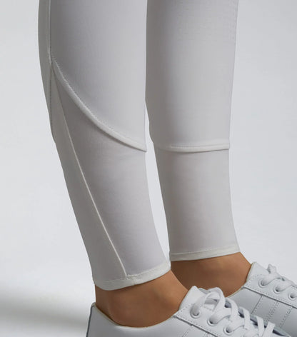 White Equestrian Riding Breeches: Competition Breeches for Women