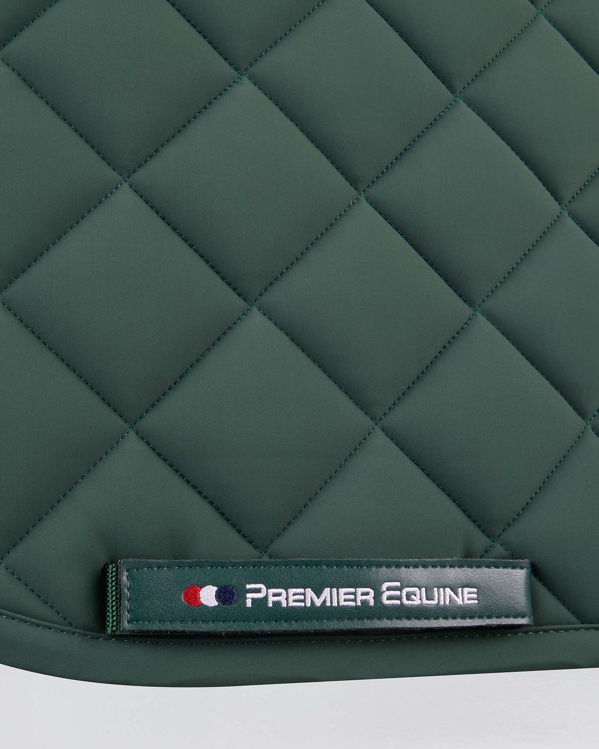Premier Equine Atlas Green Dressage Saddle Pad - Close Contact, Horse Riding Equestrian Equipment