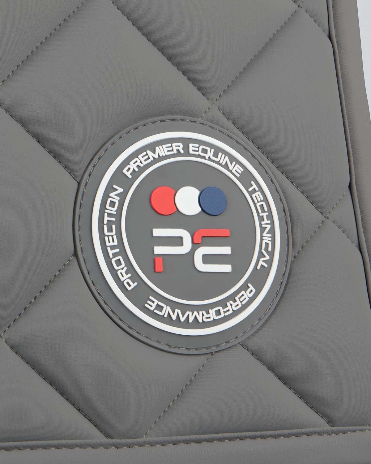 Premier Equine Atlas Close Contact Dressage Square Grey Saddle Pad