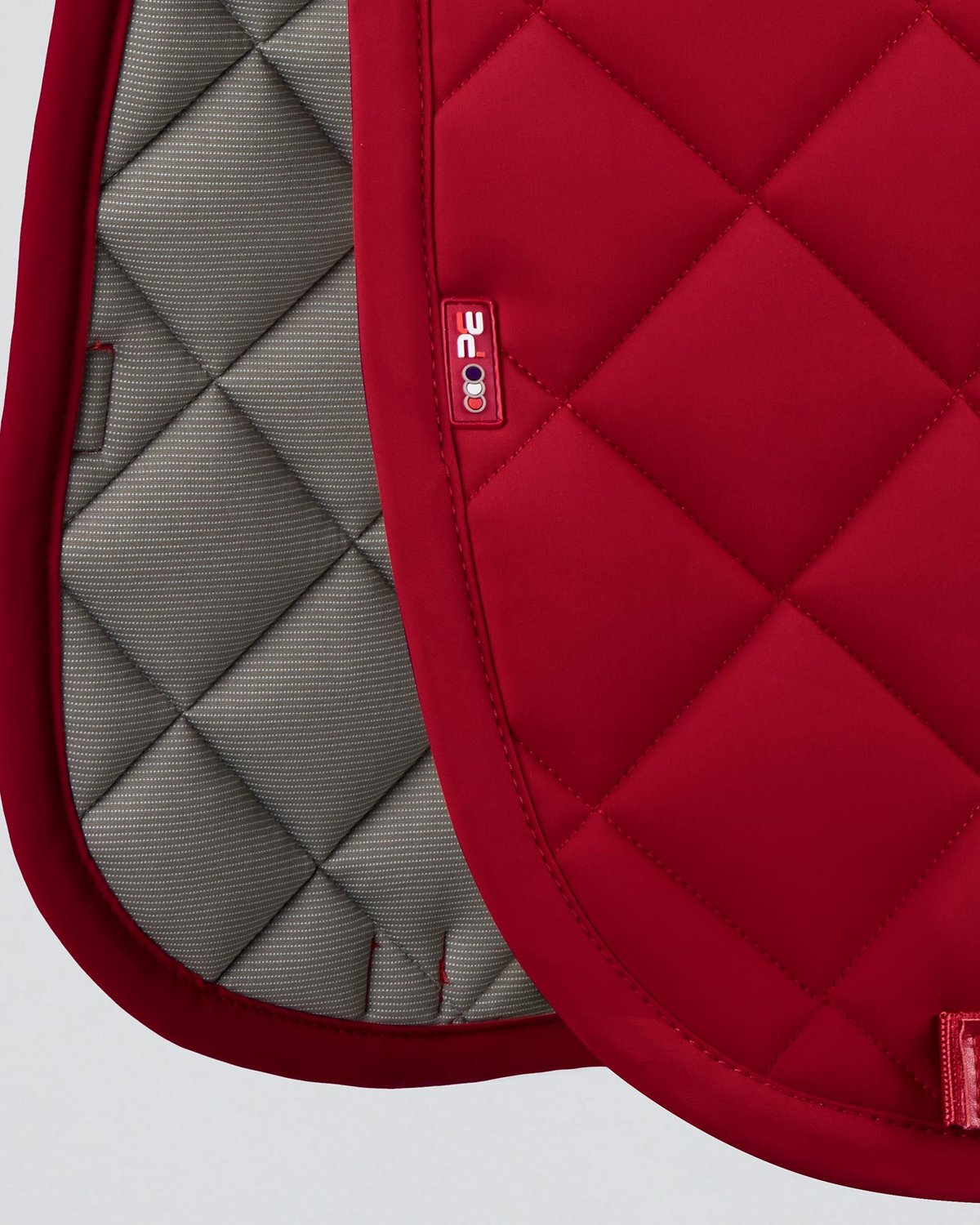 Premier Equine Atlas Close Contact Dressage Square - Red Saddle Pad for Horses