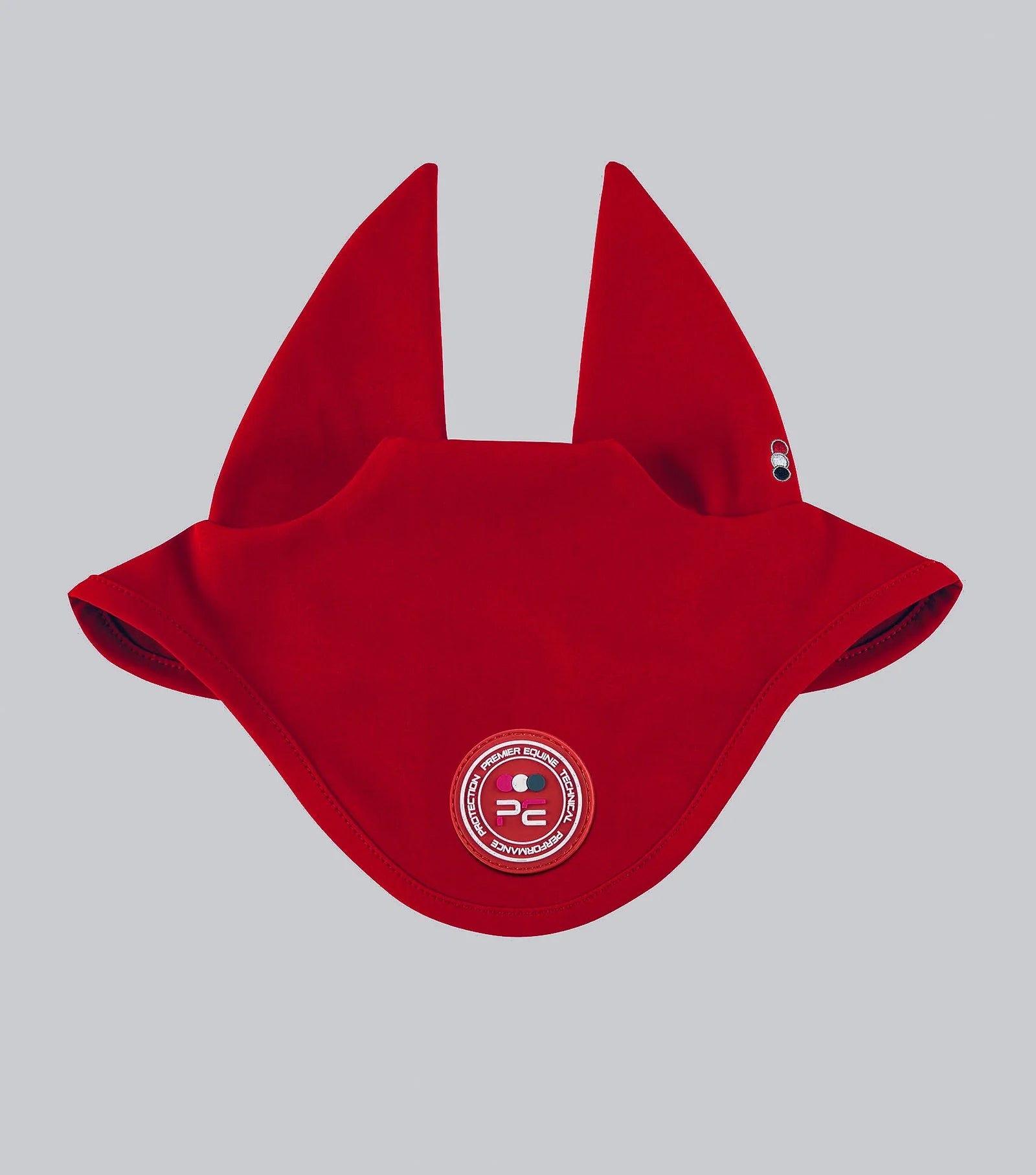 Premier Equine Atlas Ear Bonnet Red