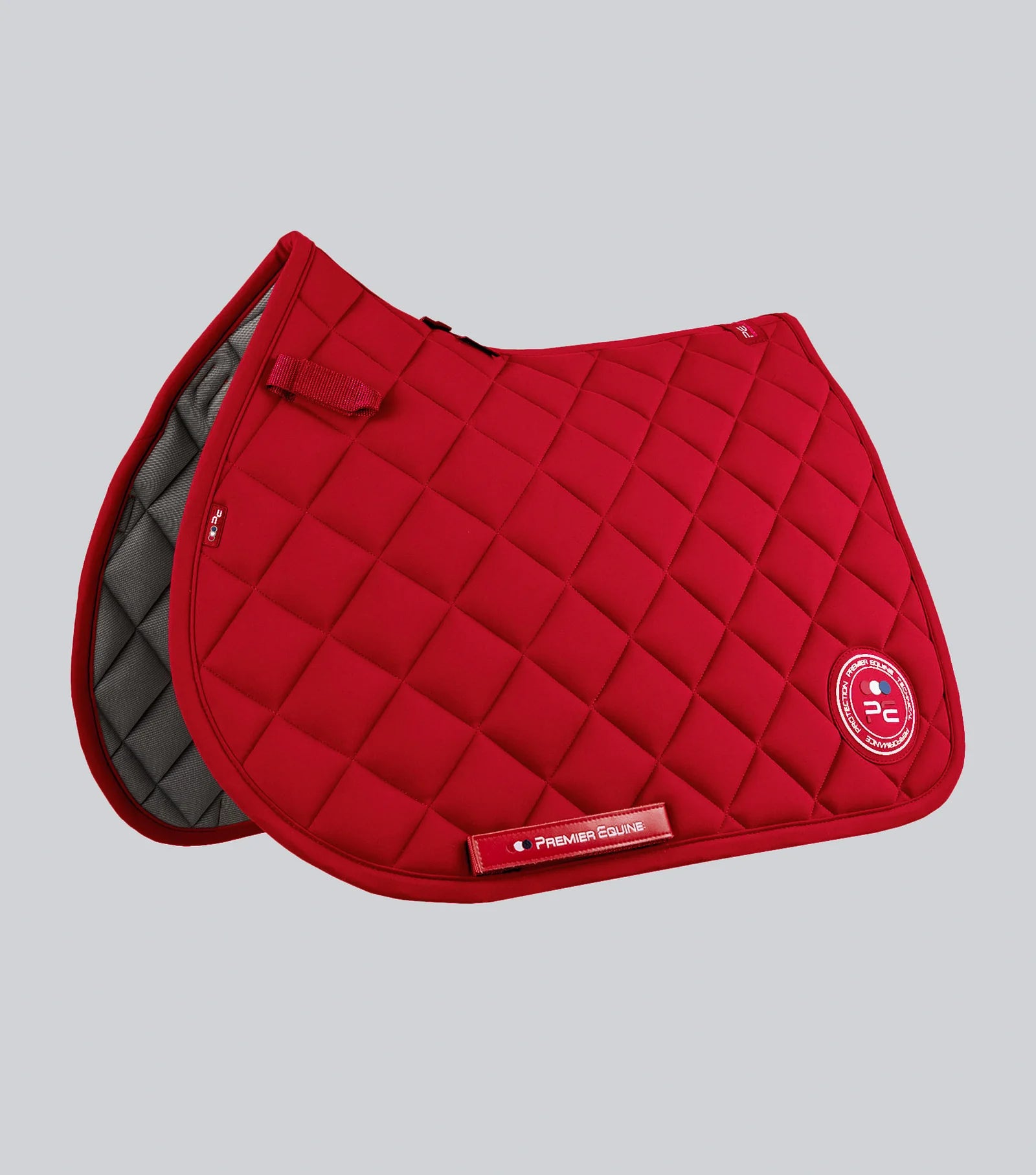 Premier Equine Atlas Close Contact GP/Jump Square Red