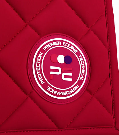 Premier Equine Atlas Close Contact GP/Jump Square Red