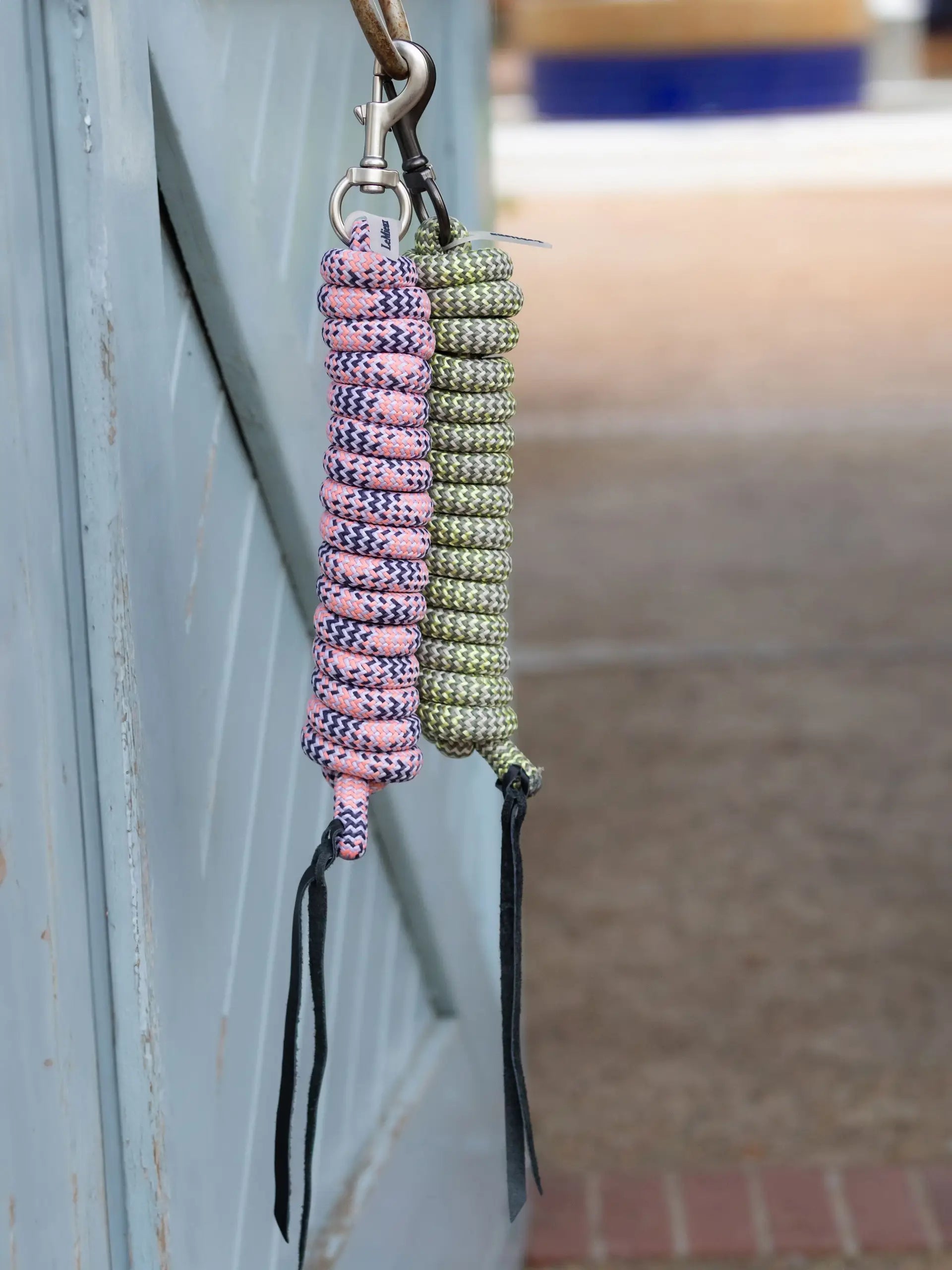 LeMieux Training Leadrope Juniper/Lilac/Peach