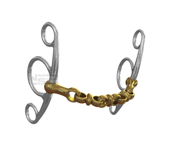 NEUE SCHULE Waterford Jumper Bit - Horse Bit for Directional Control & Showjumping