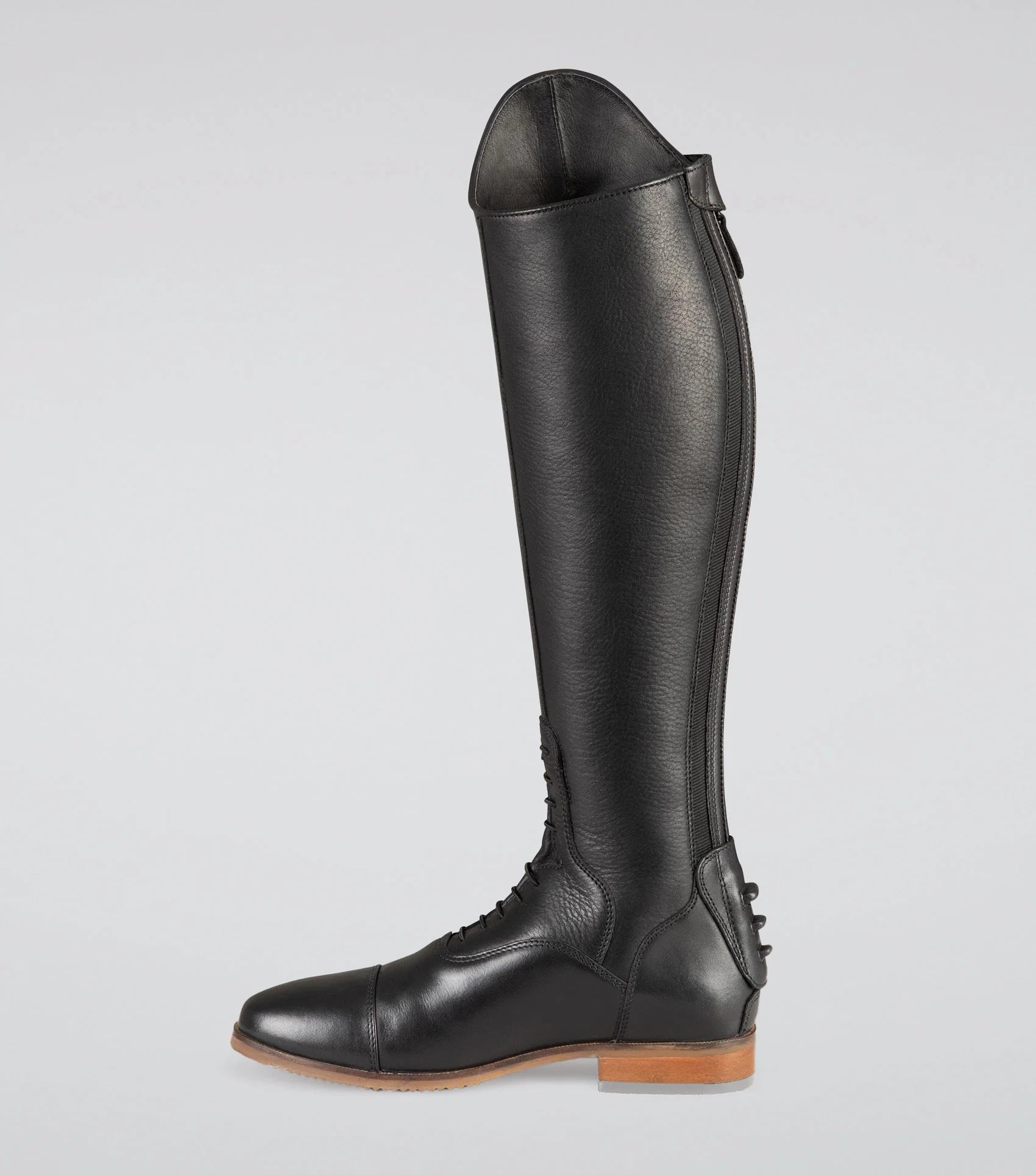 PREMIER EQUINE BILANCIO Ladies Black Leather Field Riding Boots for Equestrian Use
