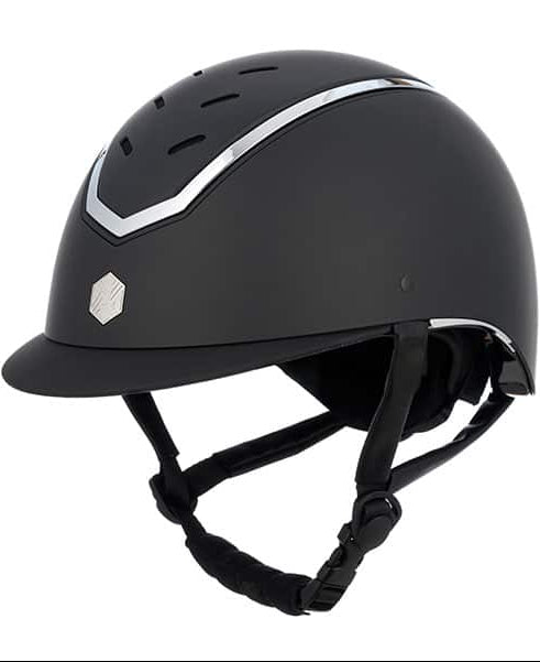 Charles Owen Kylo EQx Helmet Black Matte/Silver - Riding Helmet location-109746323830-outofstock…