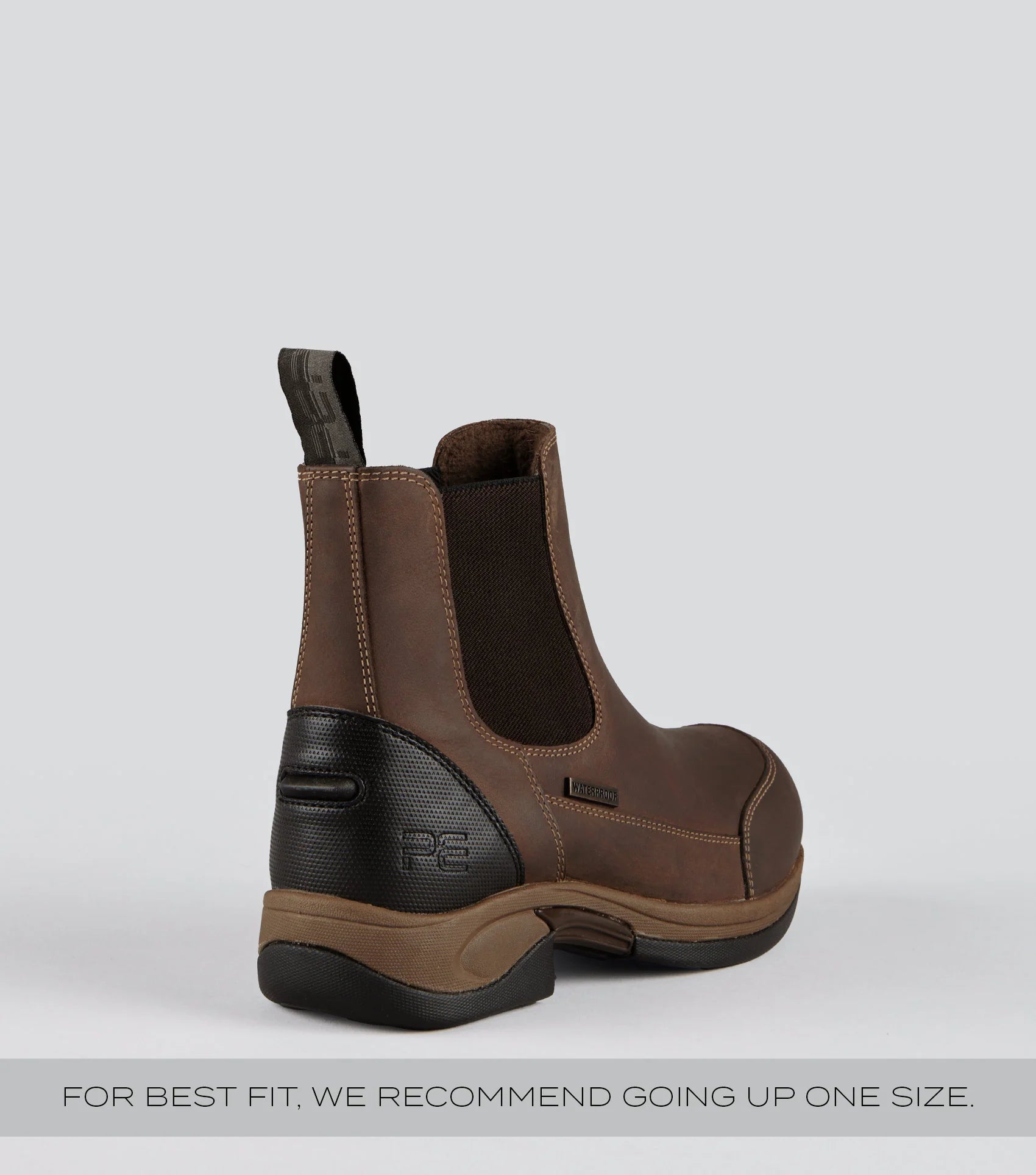 Premier Equine Borelli Waterproof Leather Chelsea Boot Brown | Equiflair