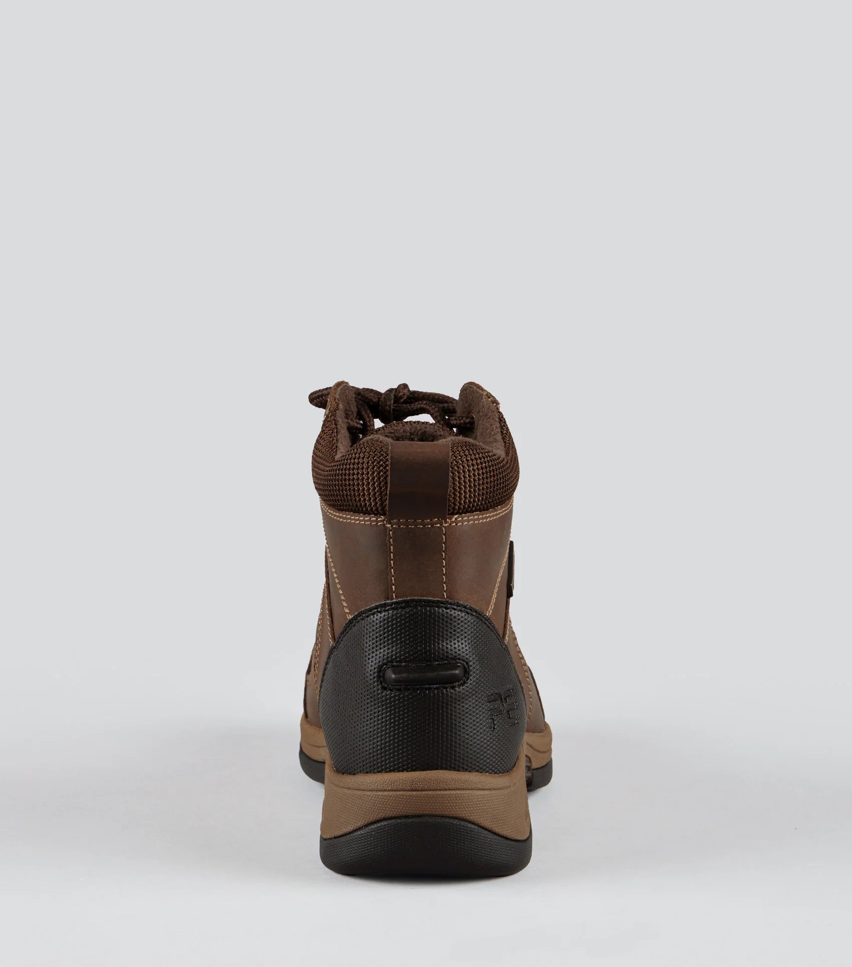PREMIER EQUINE Borelli Brown Waterproof Laced Boot - Equiflair: Durable Leather Riding & Outdoor Boot