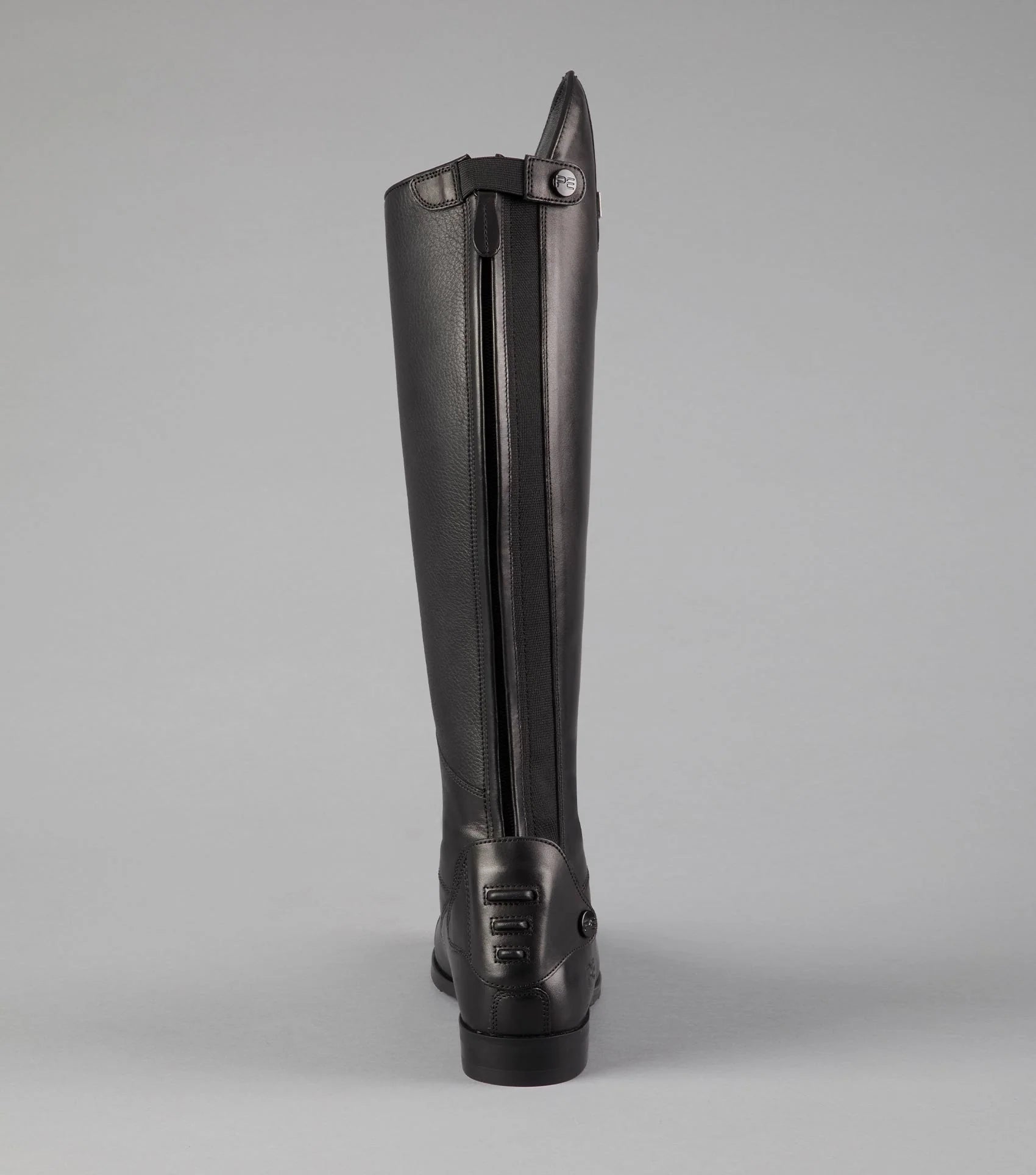Premier Equine Botero Mens Black Leather Tall Riding Boot - Equestrian Field Boots for Dressage & Jumping