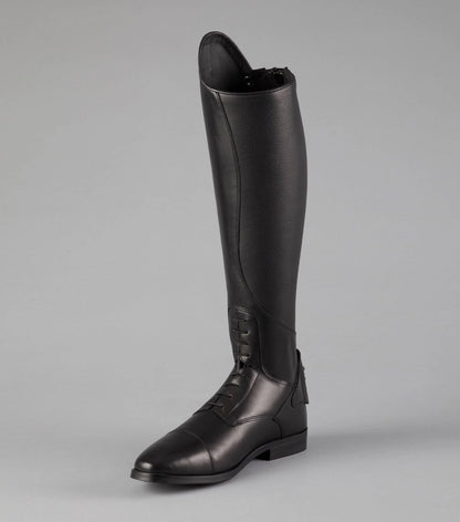 Premier Equine Botero Black Leather Field Riding Boot for Men | Equestrian Tall Boots for Dressage & Jumping Competitions