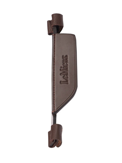 LeMieux Leather Bridle Blinkers Havana - Horse Riding Showjumping at Equiflair