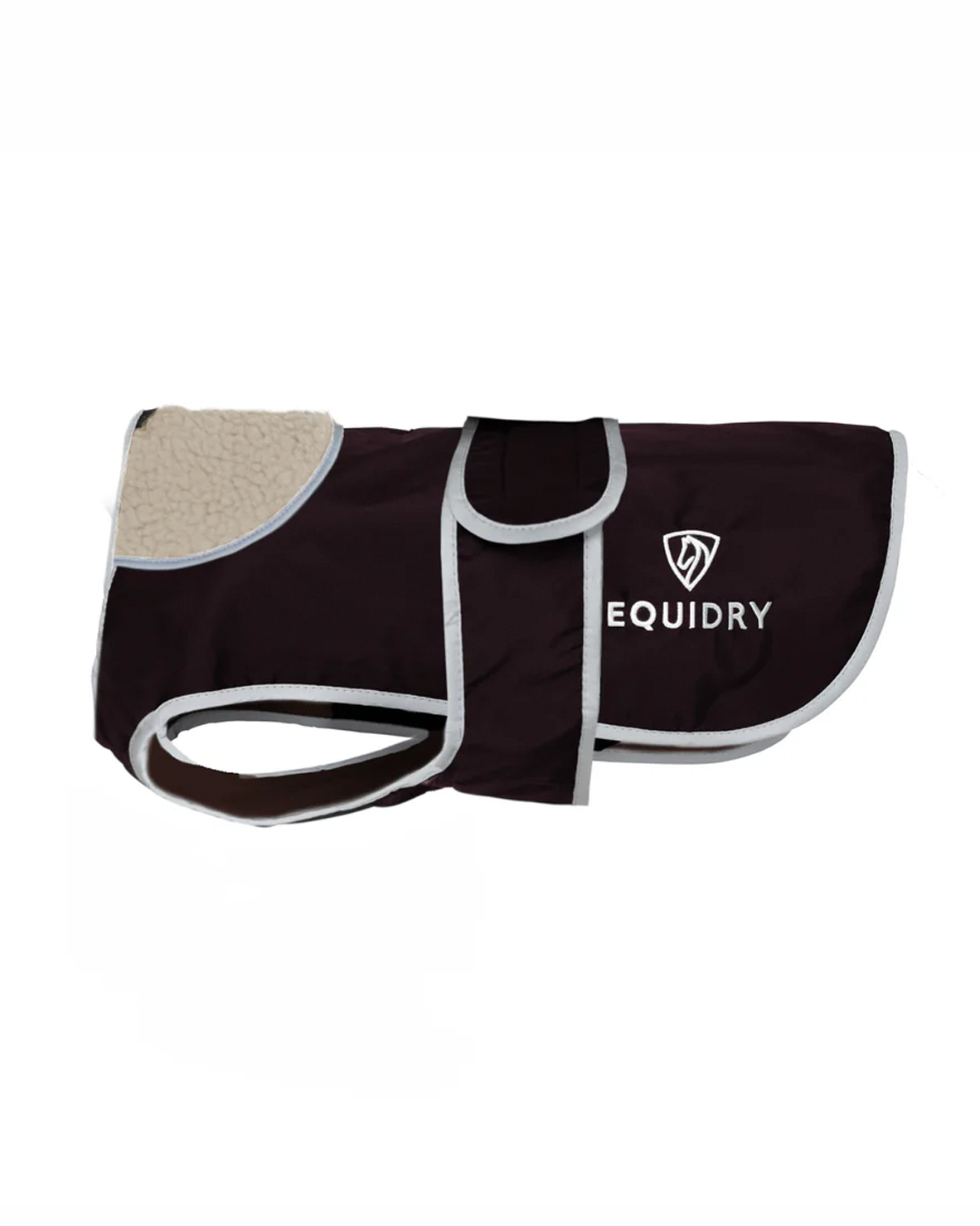 EQUIDRY Waterproof Dog Coat Rich Brown