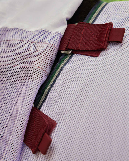 Premier Equine Bug Buster Fly Rug with Detachable Neck and Belly Flap Lavender