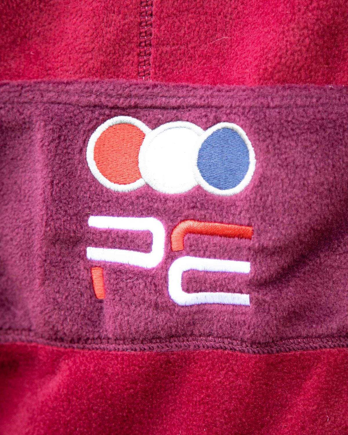 Premier Equine Buster Fleece Cooler Rug Burgundy Continental Edition - Horse Cooler with Logo