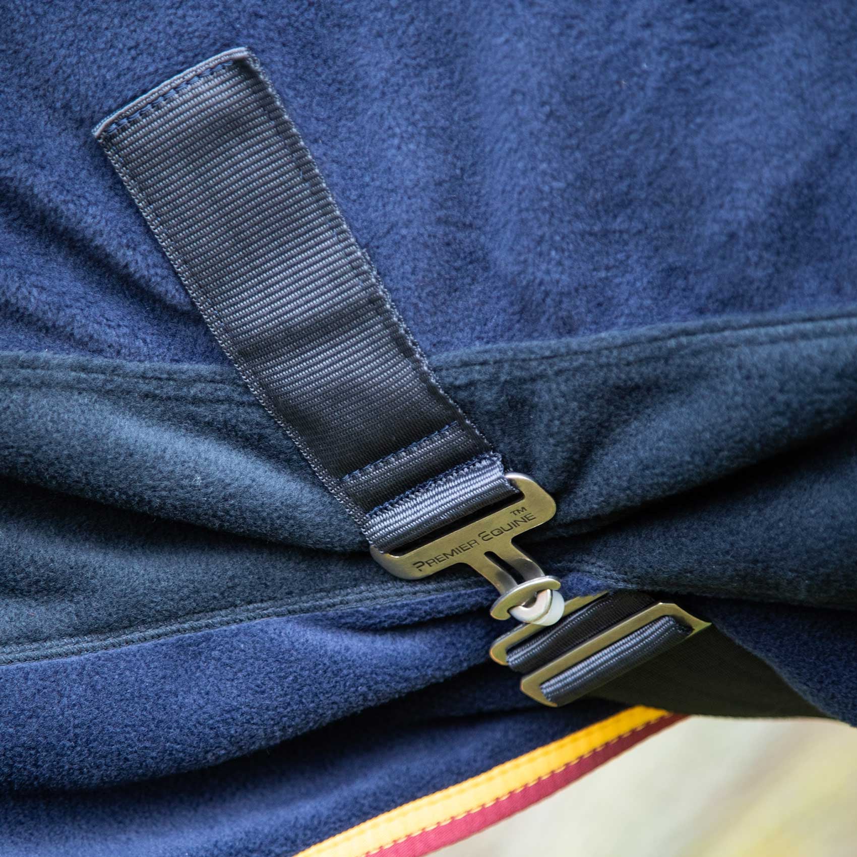 Premier Equine Buster Fleece Cooler Rug - Continental Edition Navy