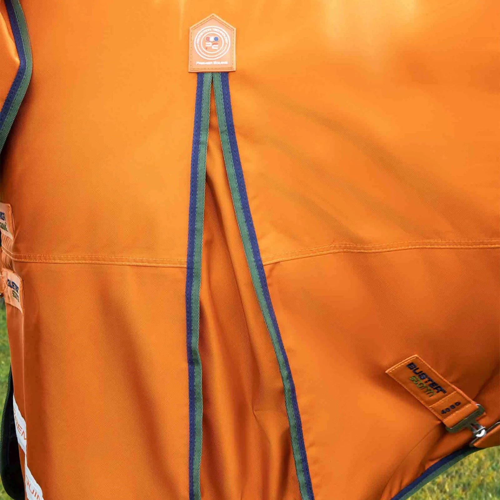 Premier Equine Buster Storm 400g Combo Turnout Rug with Classic Neck Burnt Orange