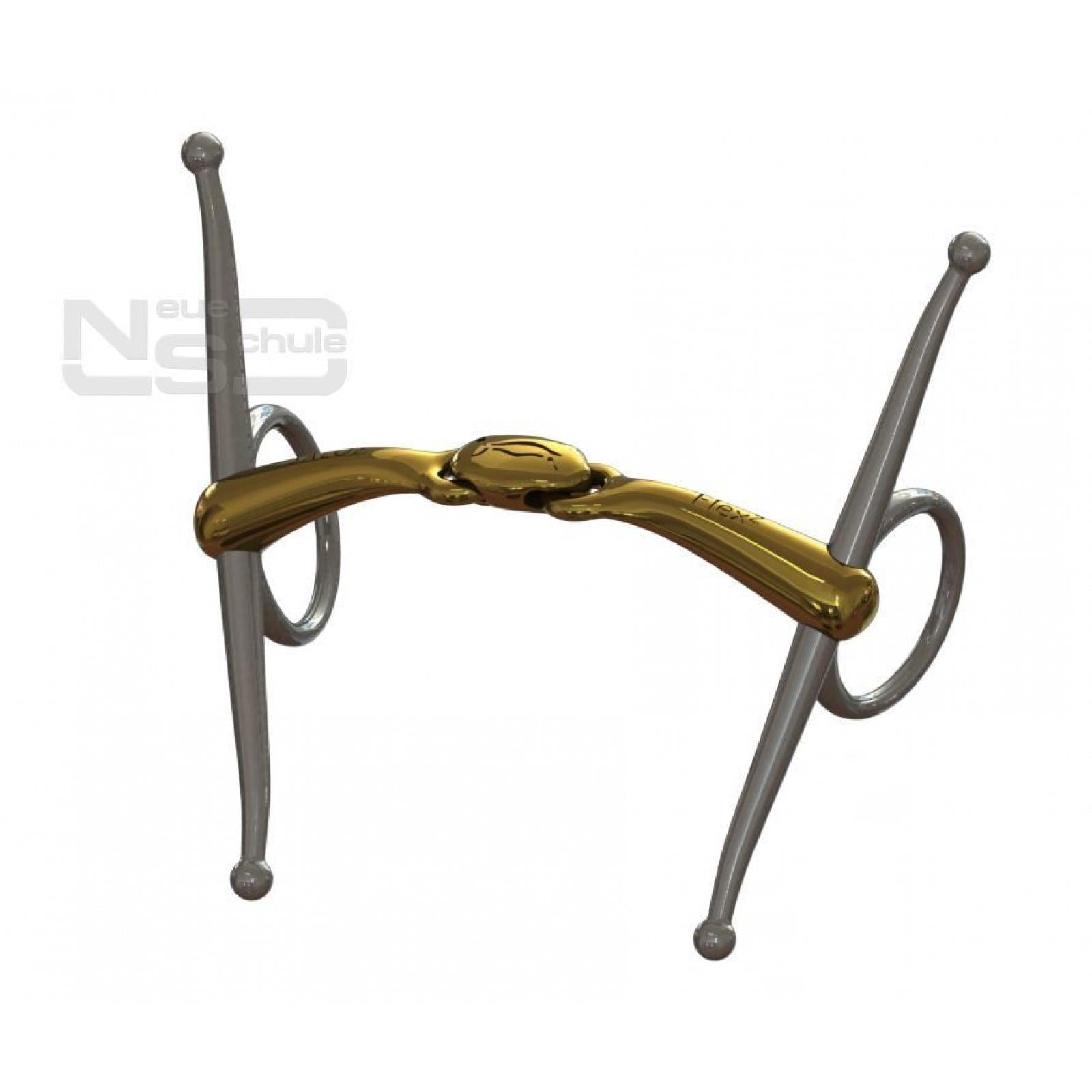 Neue Schule Turtle Top Full Cheek Horse Bit - Equiflair - Straightness Turning Equine Bit Riding Tack