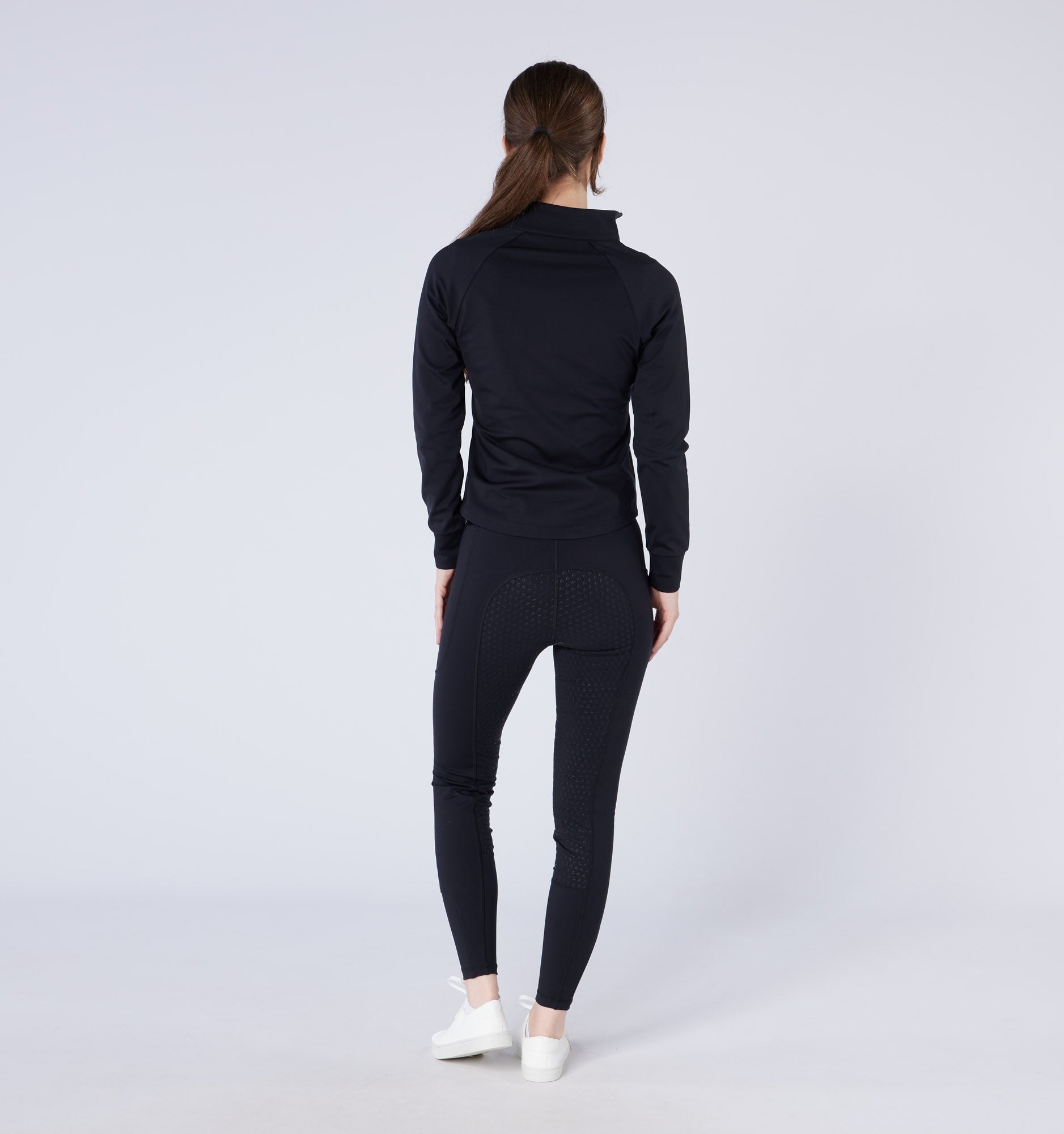 CAMEO THERMODRY Riding Tights Black | Equestrian Apparel | Full Seat Silicone | Black Riding Leggings