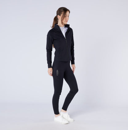 CAMEO THERMODRY Riding Tights Black - Equestrian Thermo Leggings for Winter Riding with Silicone Seat, from Equiflair