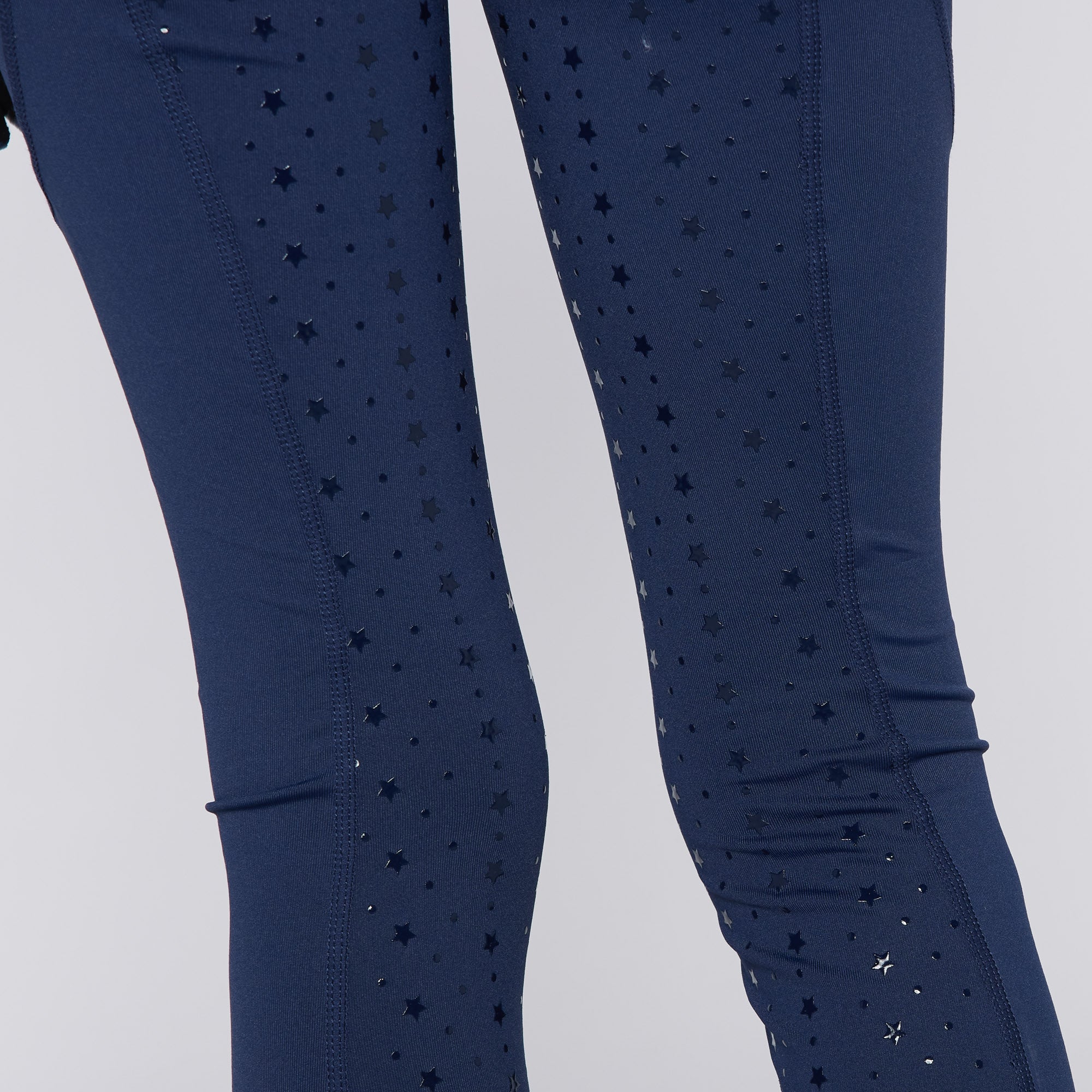 Cameo Junior Performance Riding Tights - Equestrian Leggings with Star Pattern, Equiflair